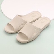 【維諾妮卡】懶人氣墊紓壓拖鞋-水泥灰