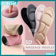 5D Sport Sponge Soft Insole High Heel Shoe Pad Pain Relief Insert Cushion Pad / Memory Foam Cotton C