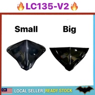 YAMAHA LC135 NEW V2 V3 VISOR model CERMIN DEPAN COWLING WINDSCREEN WINDSHIELD [ BIG / SMALL ] BIG SMALL HOLE BESAR KECIL