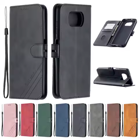 For Xiaomi Poco X3 Pro Case Leather Flip Case For Coque Xiomi Xiaomi Mi POCO X3 Pro PocoX3 X 3 NFC M