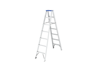 Global House HUMMER บันไดอะลูมิเนียมทรง A ขึ้นลง 2ทาง 7ขั้น รุ่น GB4203-7 สีเงิน รับประกันของเเท้!