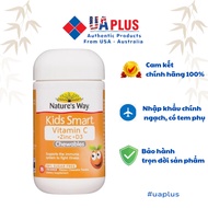 Nhập khẩu chính ngạch_Nature’s Way Kids Smart Vitamin C + Zinc + D3 Chewable Tablets 75 viên