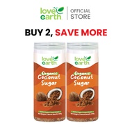 Love Earth Twin Pack Organic Coconut Sugar 400g x 2