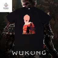 🙌 เสื้อยืด Wukong SILHOUETTE BLACK MYTH GAME S-5XL