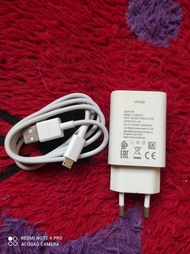 vivo charger cas Y12 Y83 Y15 Y95 Y93 original bawaan hp micro usb 10wat bekas