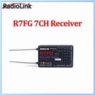 Radiolink R7FG Channle 2.4G Gyro RC Receiver Car Voltage Transmission Telemetry 600m Long Range RX F