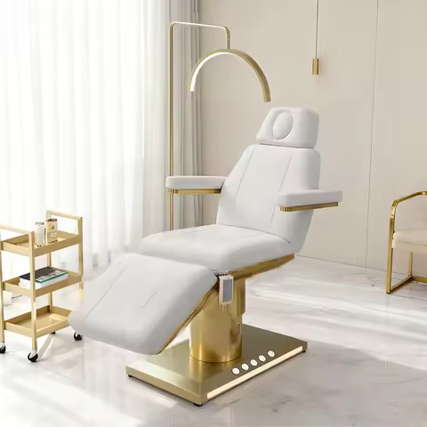Electric Beauty Bed 3/4 Luxurious Adjustable Salon Shop Spa Electric Massage Table Esthetician Beaut