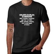 eds ehlers-danlos Warrior,Awareness,Support T-Shirt vintage Short Sleev funny 1 Cotton O-neck xs-3xl