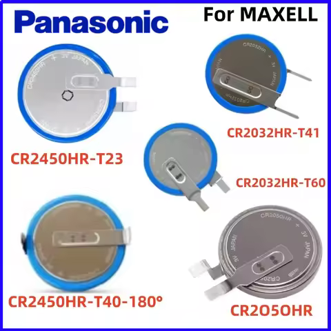 For MAXELL CR2050HR CR2032HR-T41 CR2032HR-T60 Versio CR2450HR-T23 CR2450HR-T40-180° Tire Pressure Se