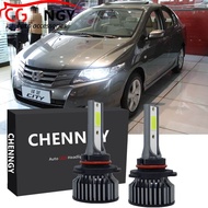 ชุดหลอดไฟหน้าฮาโลเจน LED 6000K แบบเปลี่ยน สําหรับ Honda City TMO 5thGen ปี 2008-2014 2011 2012 2013