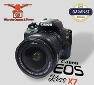 Bekas! Kamera Camera Dslr Canon Eos Kiss X7 = Eos 100D Lensa Kit Af-S