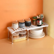 Cabinet Shelf Organizer Storage Rack Adjustable Spice Rack Organization Cupboard Pantry Dish Rack