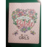 ESV Holy Bible, My Creative Bible For Girls, Pink Flexcover Bible