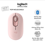 Chuột không dây bluetooth Logitech POP Mouse - Emoji tùy chỉnh SilentTouch giảm ồn