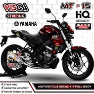 Yamaha MT 15 Decal - MT 15 Motorcycle Sticker - MT15 Decal - MT 15 Striping Variations - MT 15 Full 
