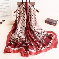 LUXURY HIGH QUALITY FASHION SILK SCARF 90x180cm with free storage box