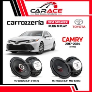 CARROZZERIA Speaker Plug and Play Speaker PNP Front Rear Door 6 inch Speaker TOYOTA Camry 2017-2024 OEM Car Speaker