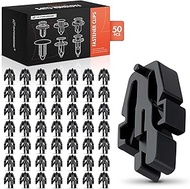A-Premium 50PCS Nylon Radiator Grille Clips Fasteners Compatible with Toyota Camry, RAV4, Corolla, P