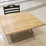โต๊ะญี่ปุ่นไม้ยางพารา โต๊ะญี่ปุ่นพับ