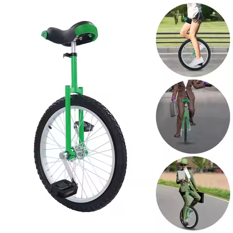 20 Inch Wheel Outdoor Unicycle Stable Unicycle Space-saving Outdoor Unicycle for Men and Women