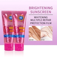LBLS Sunscreen Cream Rose SPF90+ PA+++ High ProtectionUV+ Whitening Sunblock