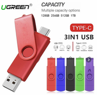 OTG USB Flash Drive 512GB 1TB USB Stick for Type C/Micro USB SmartPhone/PC for HUAWEI XIAOMI SAMSUNG