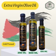 Cold Pressed Extra Virgin Olive Oil / Minyak Zaitun / Alquds Olive Oil / Alquds Minyak Zaitun /500ML