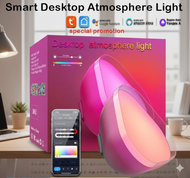 [SG Stock] Tuya WiFi Smart Desk Lamp | RGB Music Rhythm Night Light | Alexa & Google Home Compatible
