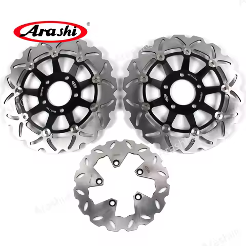 Arashi 1 Set 290 / 240 mm CNC Floating Front Rear Brake Disc Rotors For SUZUKI SV650 SV650S SVS650 S