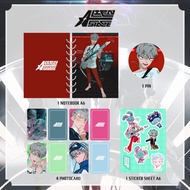 ALIEN STAGE MERCH KIT | ALNST | ALIENSTAGE | ANIME HAMPERS | NOTEBOOK | STICKER SHEET | PHOTOCARD | 