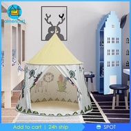 [Almencla1] Kids Play Tent Playroom Foldable Best Gift Teepee Castle Tent Princess Castle Playhouse Tent for Parks Carnivals Playgrounds