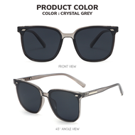 Berrybarton Kacamata Hitam TR 90 Polarized Anti Silau UV 400 Sunglasses Pria Wanita 818-2