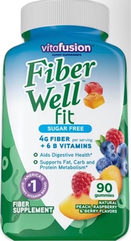 Kẹo Dẻo Giảm cân Vitafusion Fiber Well Fit Gummies 90 viên