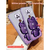 For Motorola Moto E7 Plus Case Shockproof Electroplated Back Cover For Motorola Moto E7Plus Stand Ph