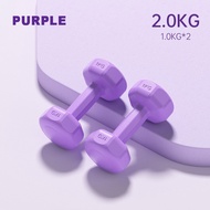 LIKE LIFE 哑铃 Dumbbell 1kg/2kg/3kg Womens Dumbbell Home Exercise Strength Training Gym Dumbbell Fitne