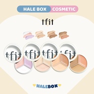TFIT Concealer Cover Up Pro 3-Cell Concealer 15g Round Jar (Tone 1-2-3-4)