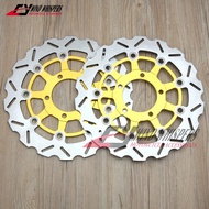 300mm Front Brake Discs Rotors For Kawasaki Ninja ZX-6RR ZX6R ZX 636 05-08 ZX-6R ZX 600 09-16 Z 750 