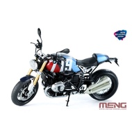 Meng MT-003t BMW R nineT Option 719 Mars Red/ Cosmic Blue (pre-coloured) 1/9