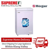 Morgan New 80L Chest Freezer (MCF-0958L) Express Direct Shipping Within Klang Valley