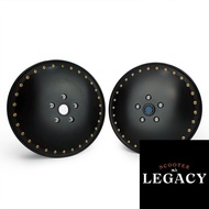 1O1 Factory VRC Black Front & Rear Vespa Sprint Primavera GTS Rims