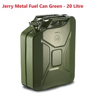 Jerry Metal Fuel Can Green - 20 Litre