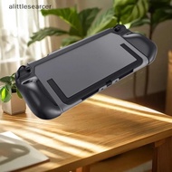 ali  Slim Doable Case Shell PC TPU Protective Hard Crystal Cover Shoproof Ergonomic Handle Grip Skin