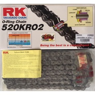 Chain 520-120 Links O-Ring Black (Steel Color) RK(520KRO2)