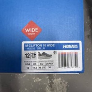 HOKA Clifton 10 Wide Size US 12