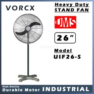 UMS UIF26-S 26" inch 180W 1400RPM Heavy Duty Industrial Stand Fan