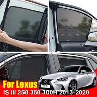 Car Magnetic Sunshade For 2014-2020 Lexus IS200 IS250 IS300 IS300H IS200H Sun Visor Accessories Wind