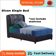 P2U LIM 3' KATIL SINGLE DIVAN (DIVAN SINGLE BED)/Bed/Katil/Katil Bujang 3'/Divan&Headboard 3'