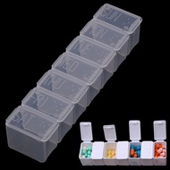 Louislife 7 Days Tablet Pill Box Holder Weekly Medicine Storage Organizer Container Case LSE