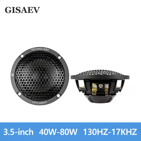 3.5-inch high-quality car mid-range speaker, fiberglass soundstage NdFeB Magnet， Car center speaker,