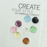 SWAROSVKI  crystal twist pendant 6621-18mm